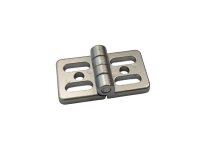 Massive metal hinge 45 x 80 mm