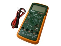 Digital Multimeter 3-1/2 LCD Voltage Current Resistance, Capacitance Diodes Transistors Open/Shprt